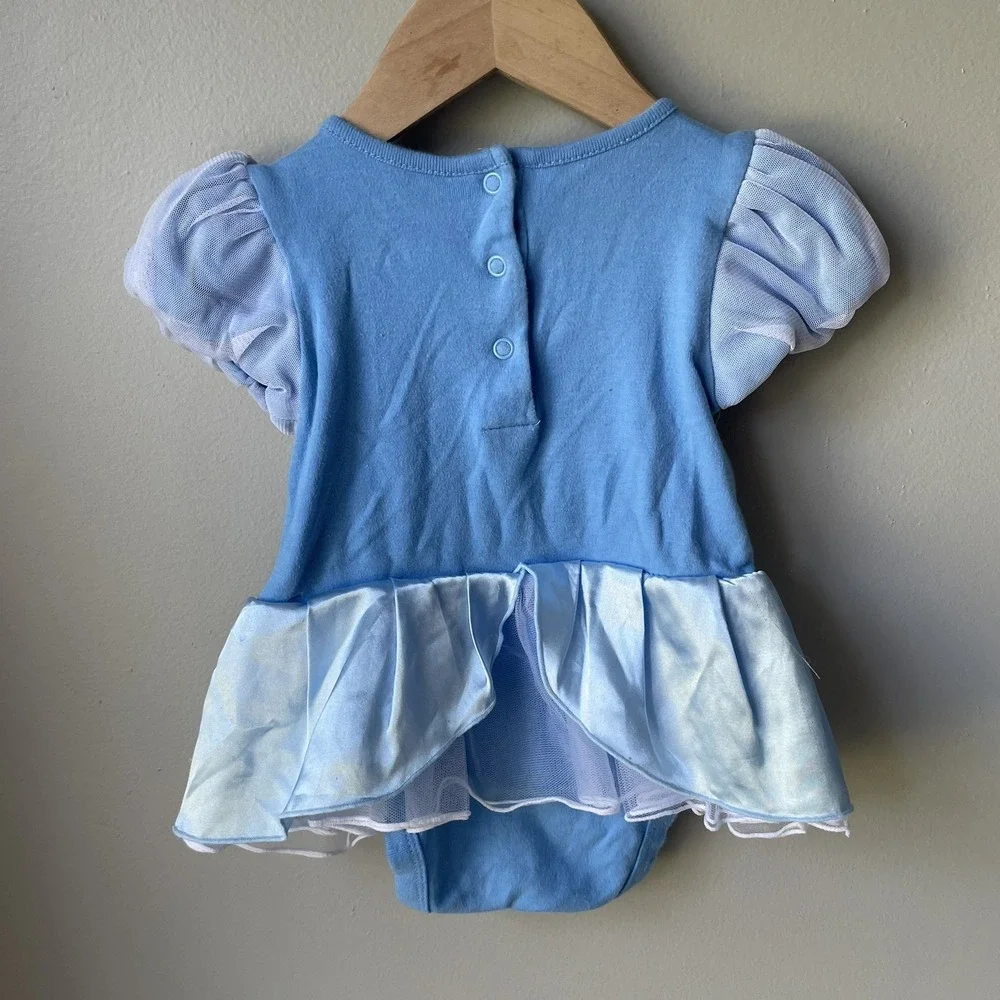 Disney Baby Cinderella‎ Baby Girl Costume Blue Halloween Size 12-18 Months